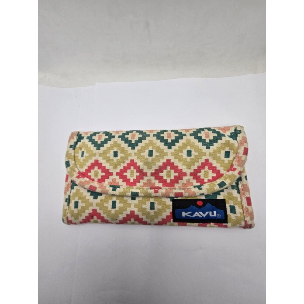 Kavu Women's Big Spender Wallet - Spring Montage Southwestern Design